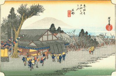 Ishibe by Hiroshige