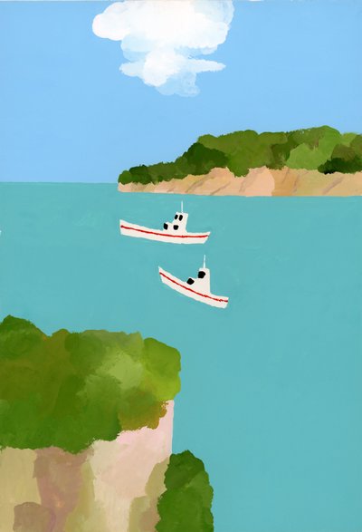 Peaceful Sea by Hiroyuki Izutsu