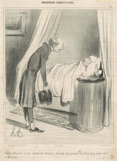 Pardon...I am a Business Broker... by Honoré Daumier