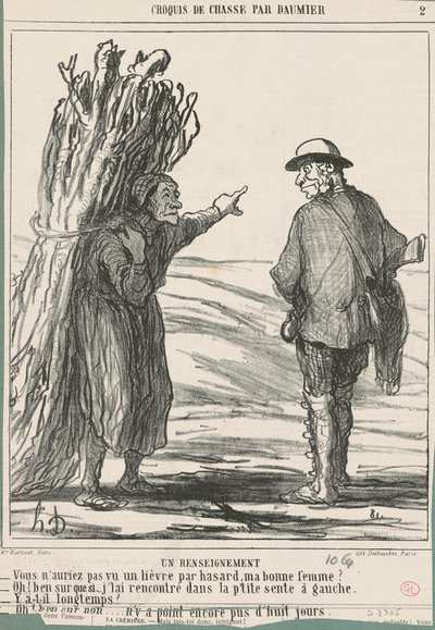 An Information by Honoré Daumier