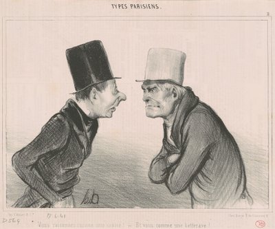 You Reason Like a Duck! by Honoré Daumier