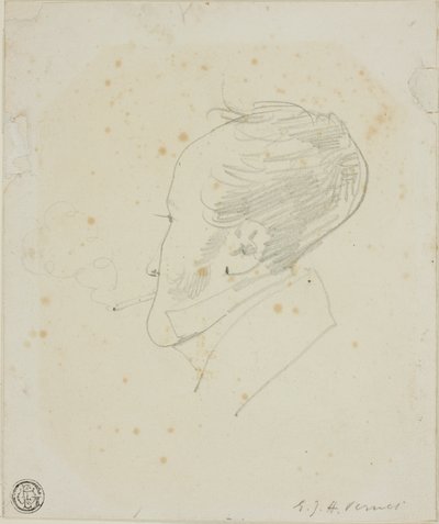 Self-Portrait by Horace Vernet