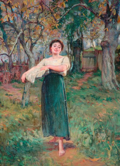 The Laundry Maid by Howard Helmick