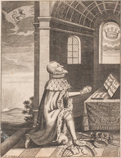 King Frederik II by Hubert Schaten