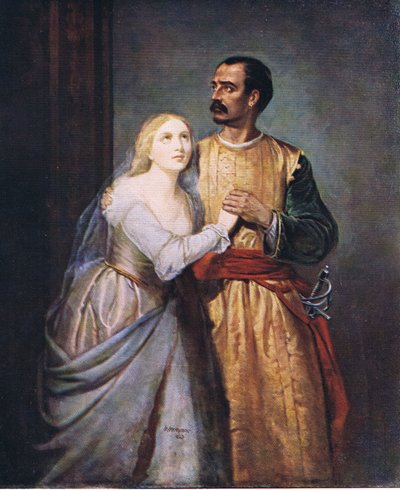 Othello and Desdemona by Hubert von Herkomer