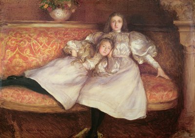 The Daughters of Baron von Erlanger by Hubert von Herkomer