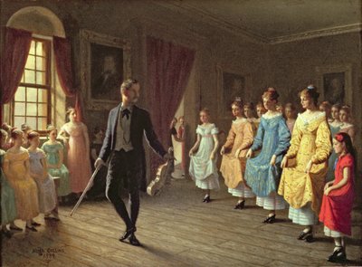 The Dancing Lesson by Hugh Collins