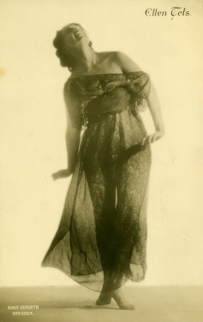 Ellen Tels / Photo Postcard by Hugo Erfurth