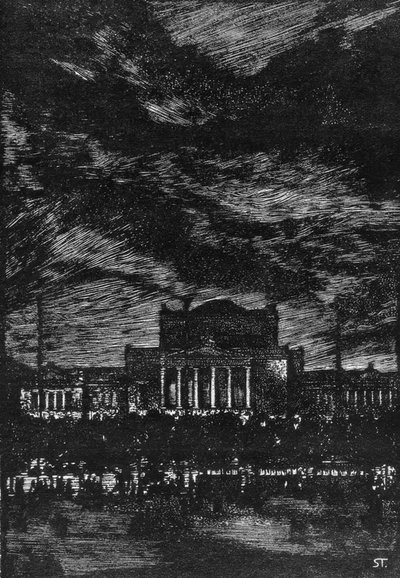 The New Theater by Hugo Steiner Prag