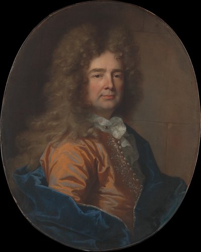 Portrait of a Man by Hyacinthe Francois Rigaud