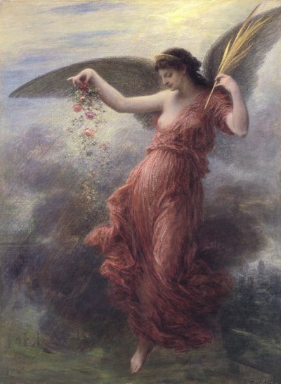 Immortality by Ignace Henri Jean Fantin Latour