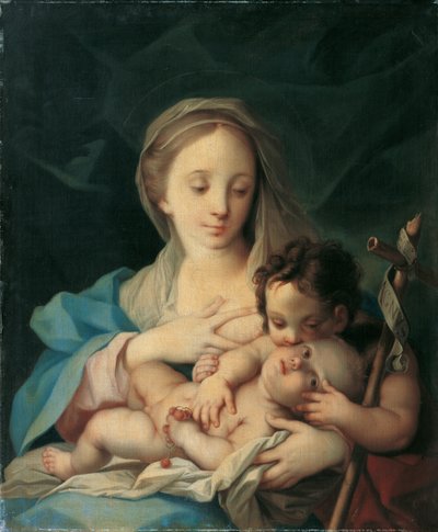 Mary with the Child and the Boy John by Ignaz Stern