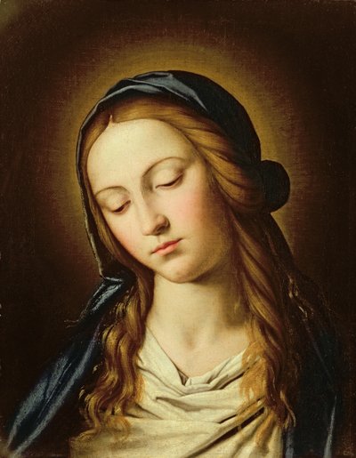 Head of the Madonna by Il Sassoferrato