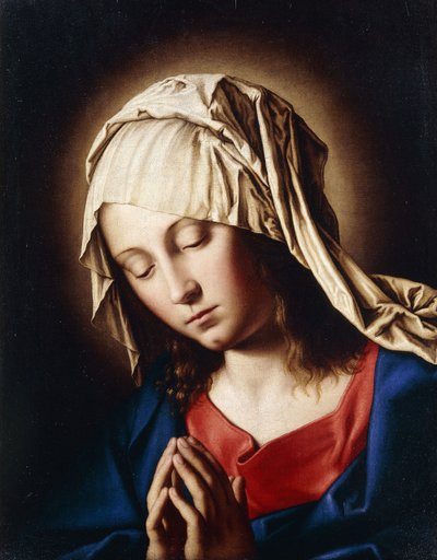 The Madonna in Prayer by Il Sassoferrato