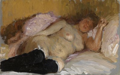 Natalia Nordman Sleeping by Ilya Efimovich Repin