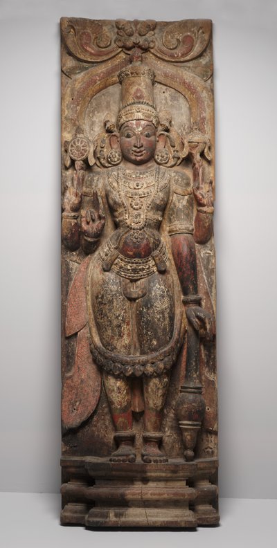 Festival Figure: Vishnu by Indian School