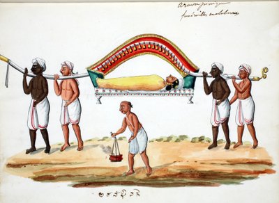 Funeral Procession by Indian School