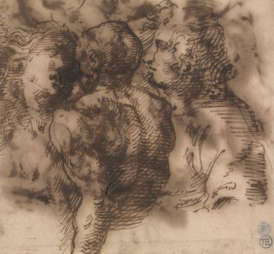 Three Half-Length Figures by Inigo Jones