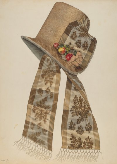 Poke Bonnet by Irene Lawson