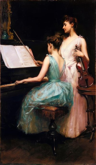 The Sonata by Irving Ramsay Wiles