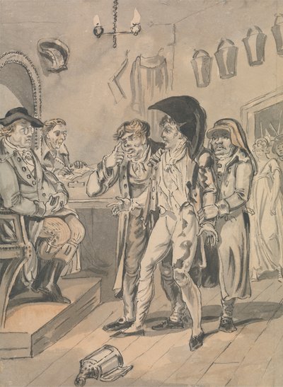 Before the Magistrate by Isaac Cruikshank