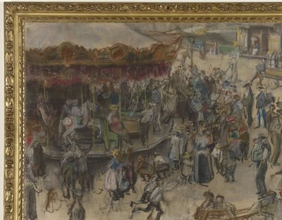 Carousel in Amsterdam by Isaac Israels