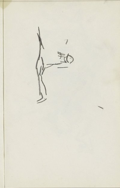 Study, Possibly a Figure Study by Isaac Israels