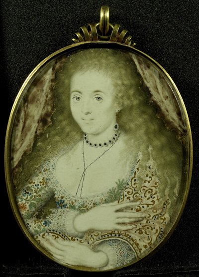 Arabella Stuart, c.1590-1615 by Isaac Oliver