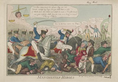 Manchester Heroes by Isaac Robert Cruikshank