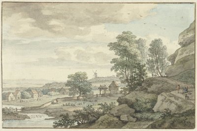 View in the Vicinity of Bentheim by Isaac de Moucheron