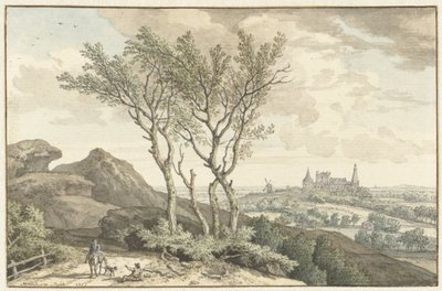 View of Bentheim Castle by Isaac de Moucheron