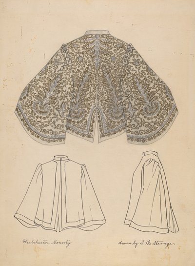 Embroidered Jacket by Isabelle De Strange