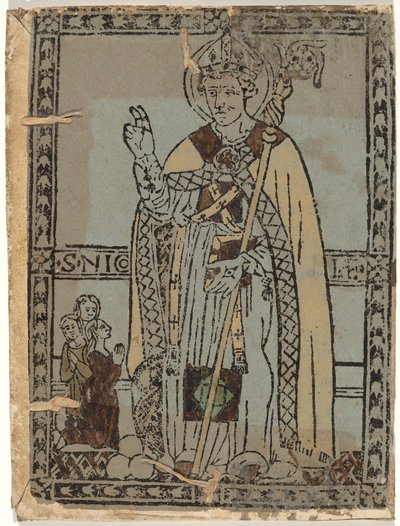 Saint Nicolas of Myra by Italian 15th Century