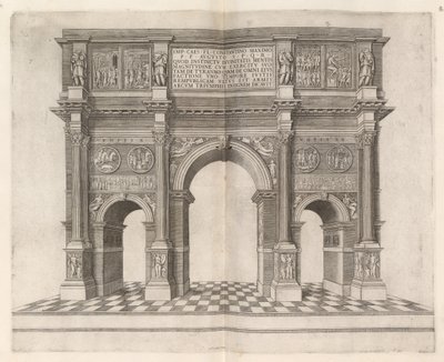 Arch of Constantine by Italian 16th Century