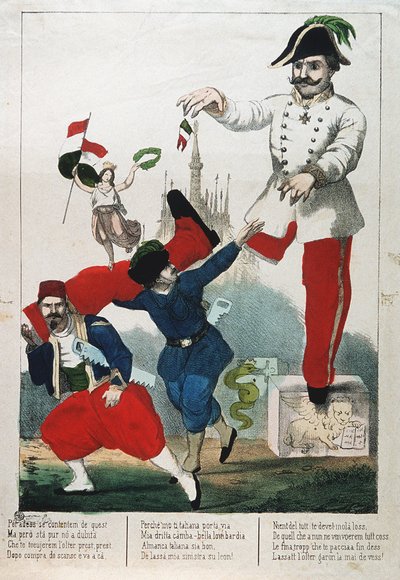Allegory of the Italian Risorgimento by Italian School