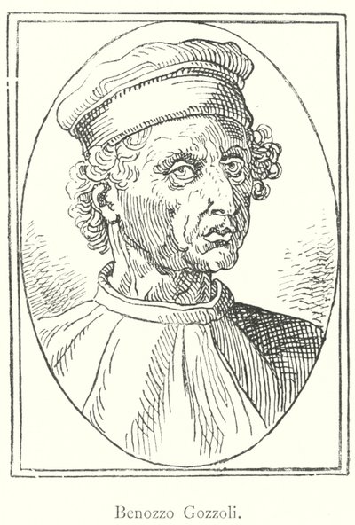 Benozzo Gozzoli (engraving) by Italian School