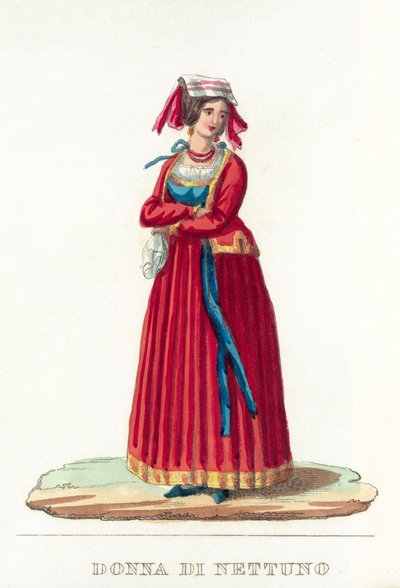 Woman from Nettuno by Italian School