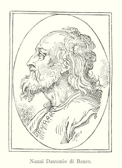 Nanni di Antonio di Banco (engraving) by Italian School