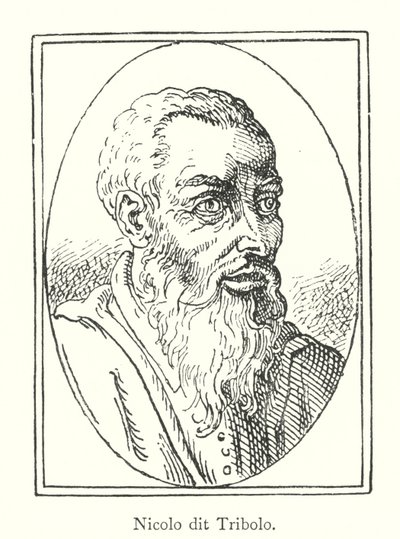 Niccolò Tribolo (engraving) by Italian School