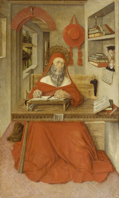 Saint Jerome in his Study by Italian School