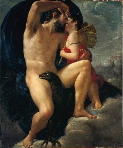The Kiss of Jupiter by Italian School