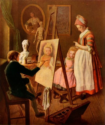 The Young Painter by Ivan Ivanovic Firsov