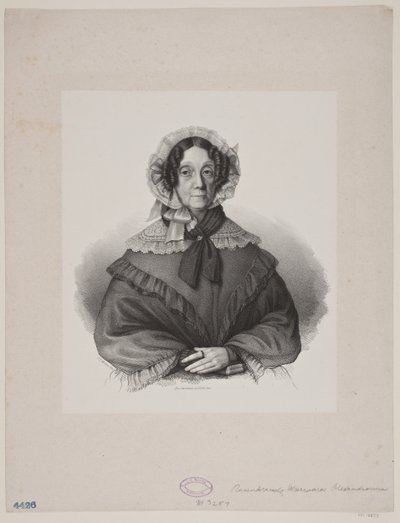 Varvara Rosenkrantz by J.F. Møller