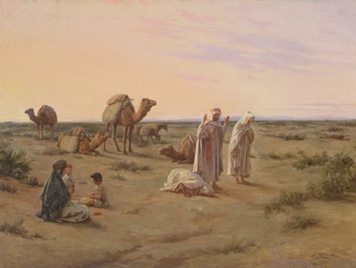 Praying in the Desert by J. Alsina