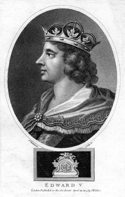 King Edward V of England, 1804 by J. Chapman