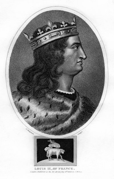 Louis IX, King of France by J. Chapman