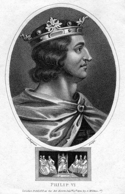 Philip VI of France by J. Chapman