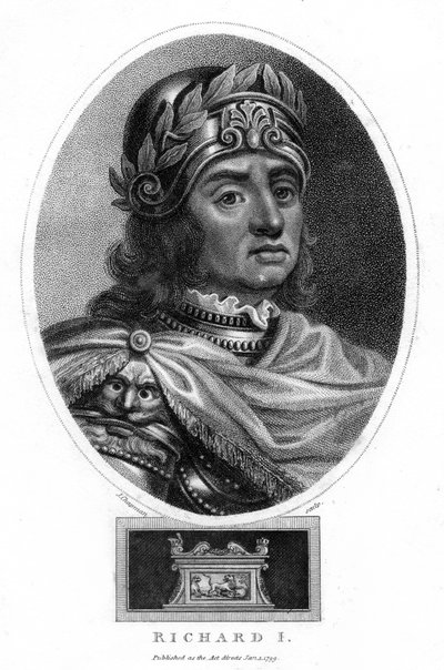 Richard I King of England, 1799 by J. Chapman