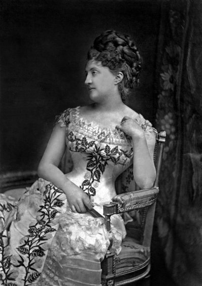 Louise Massin, French Actress by J. E. Tourtin