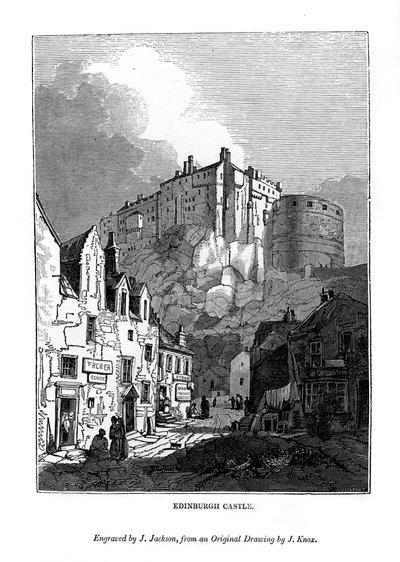 Edinburgh Castle by J. Jackson